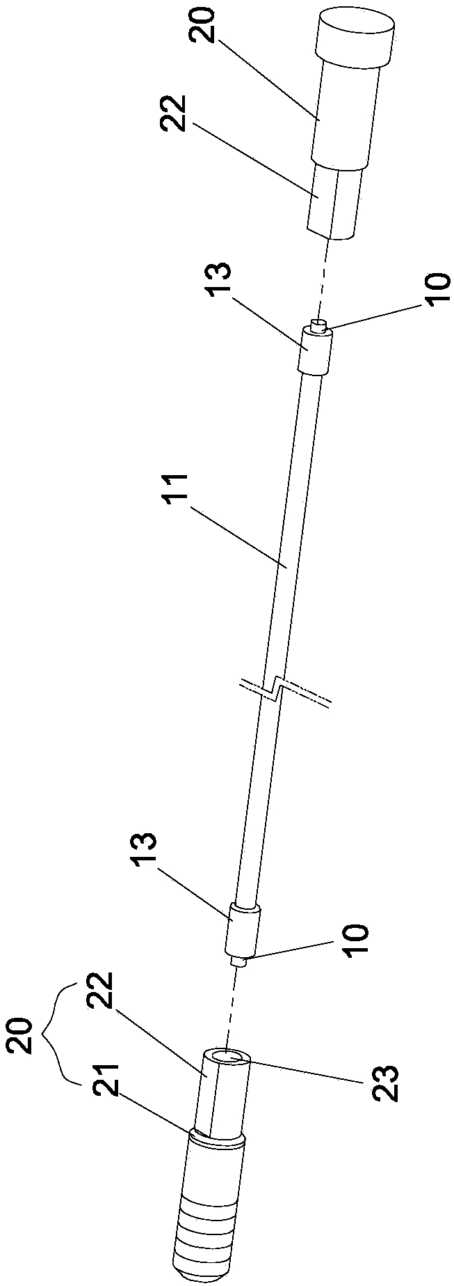 Bearing inhaul cable used for manufacture of panel