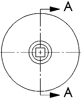 Nest-hole wheel type precise wheat seed metering device capable of realizing high-efficiency seed clearing