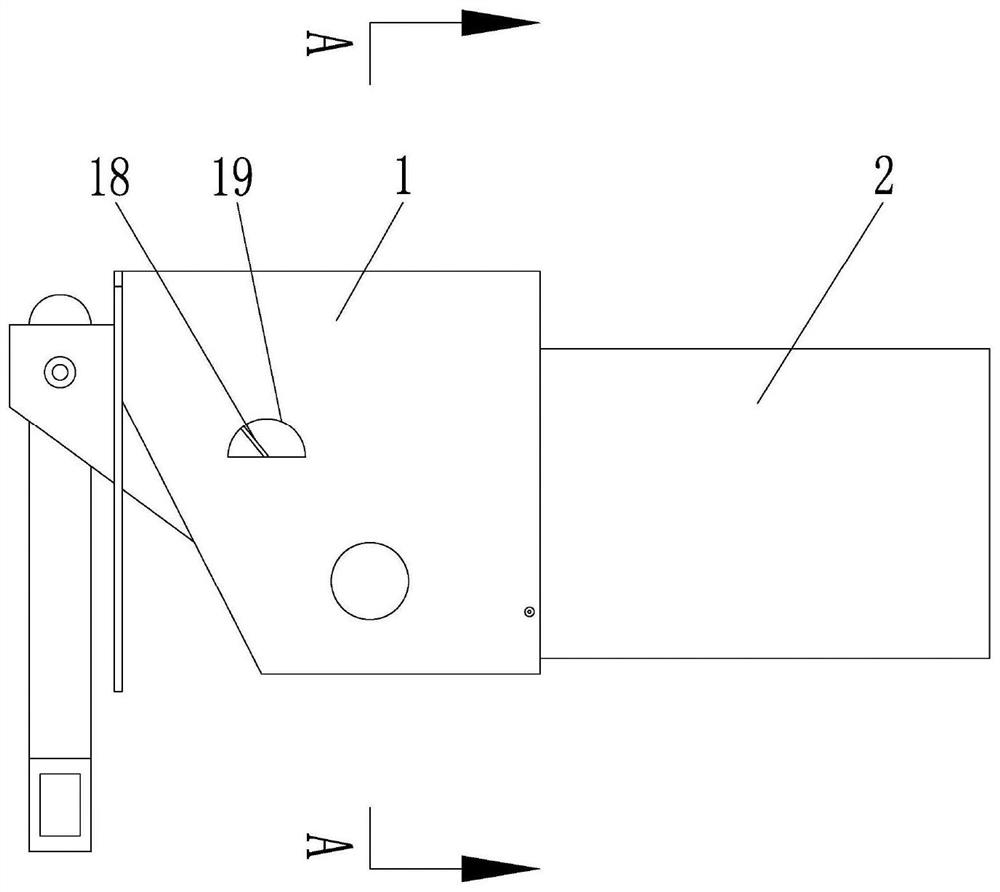 Dustproof and moisture-reducing constant-force spring support hanger