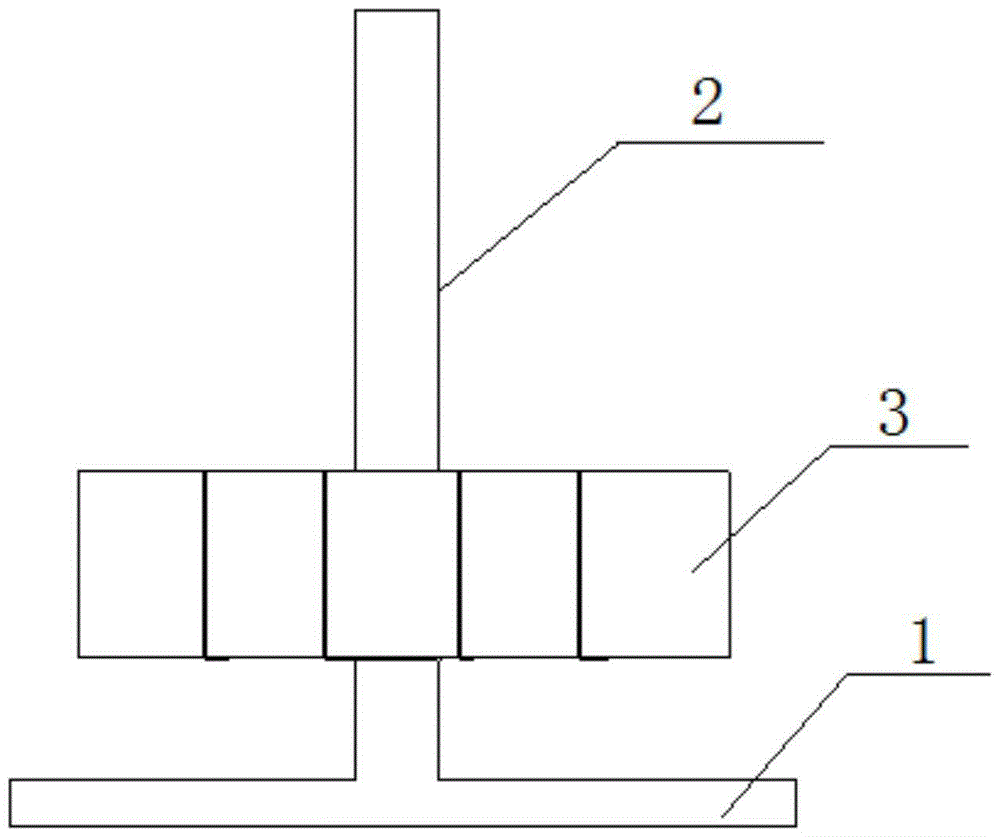 Battery type field fixing device for falling protectors