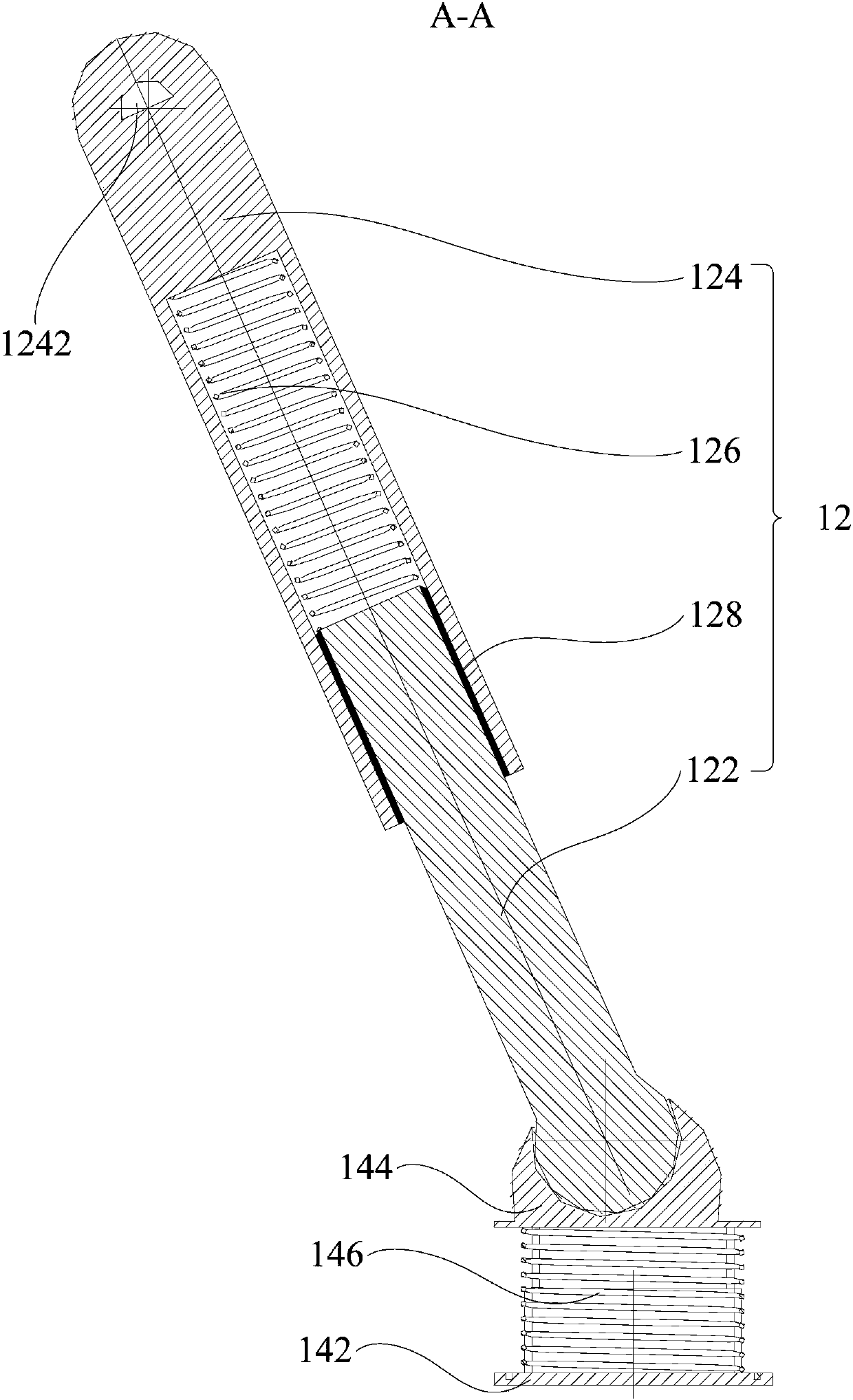 Vibration damping system and washing machine