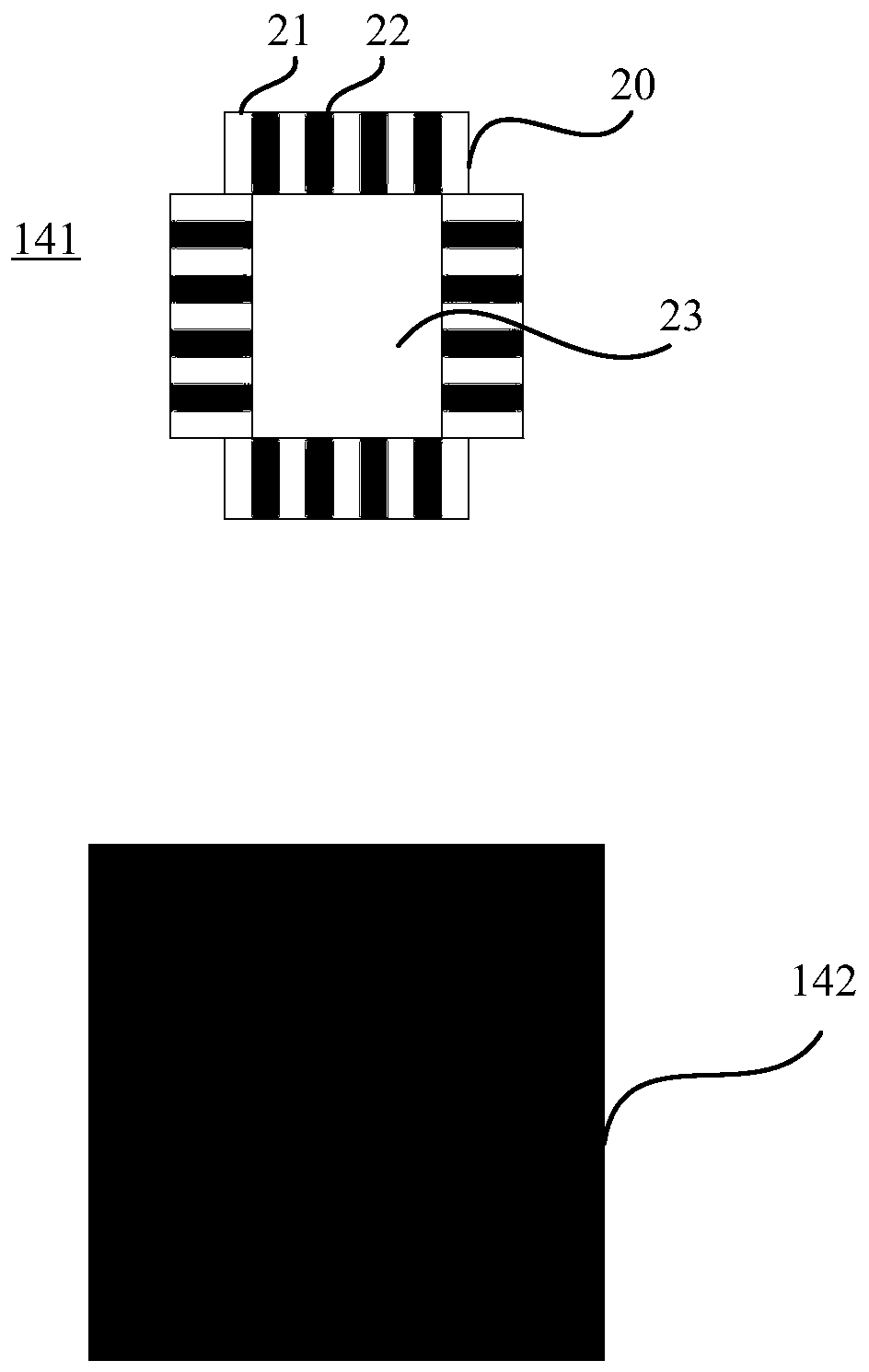 Mask and method for detecting light leakage degree of photo-etching machine