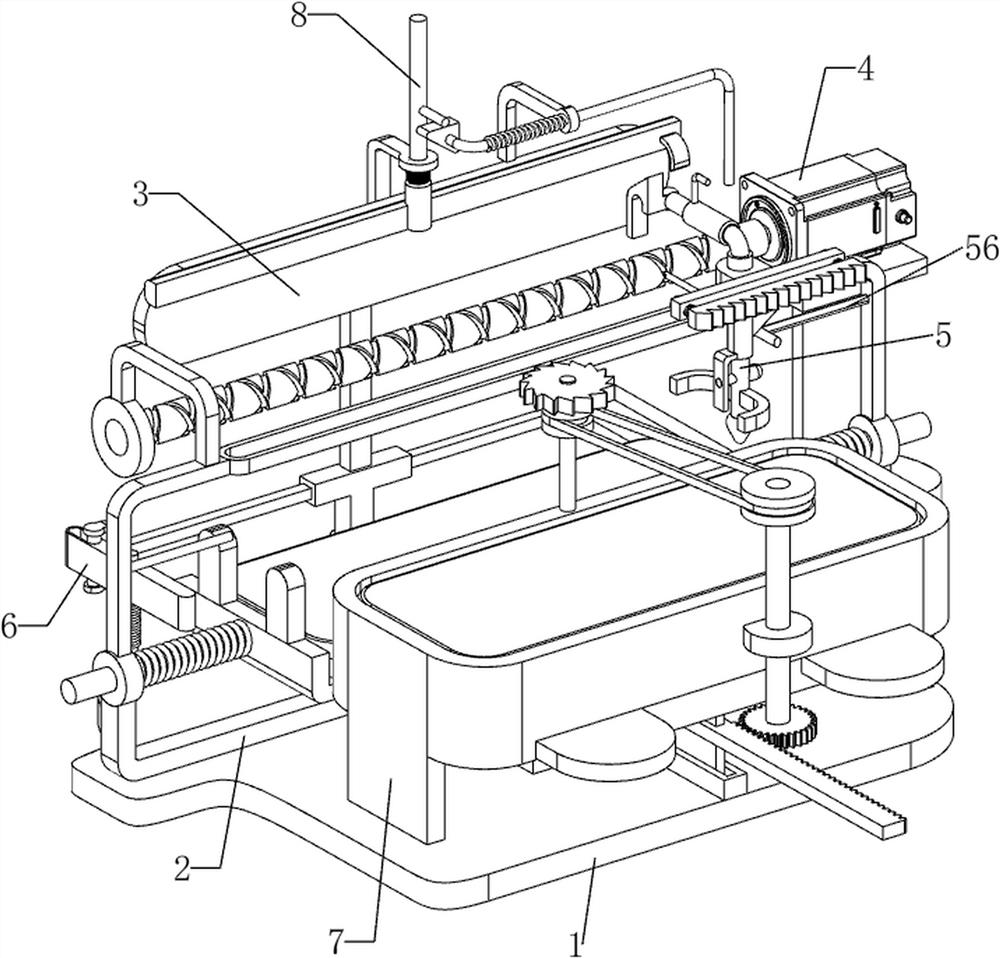 Composite board surface flatness quality detection equipment