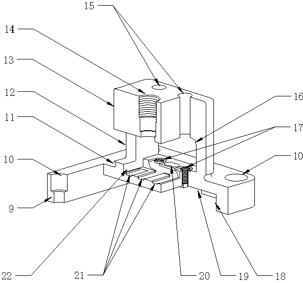 Stroke conversion switch with slide bar type