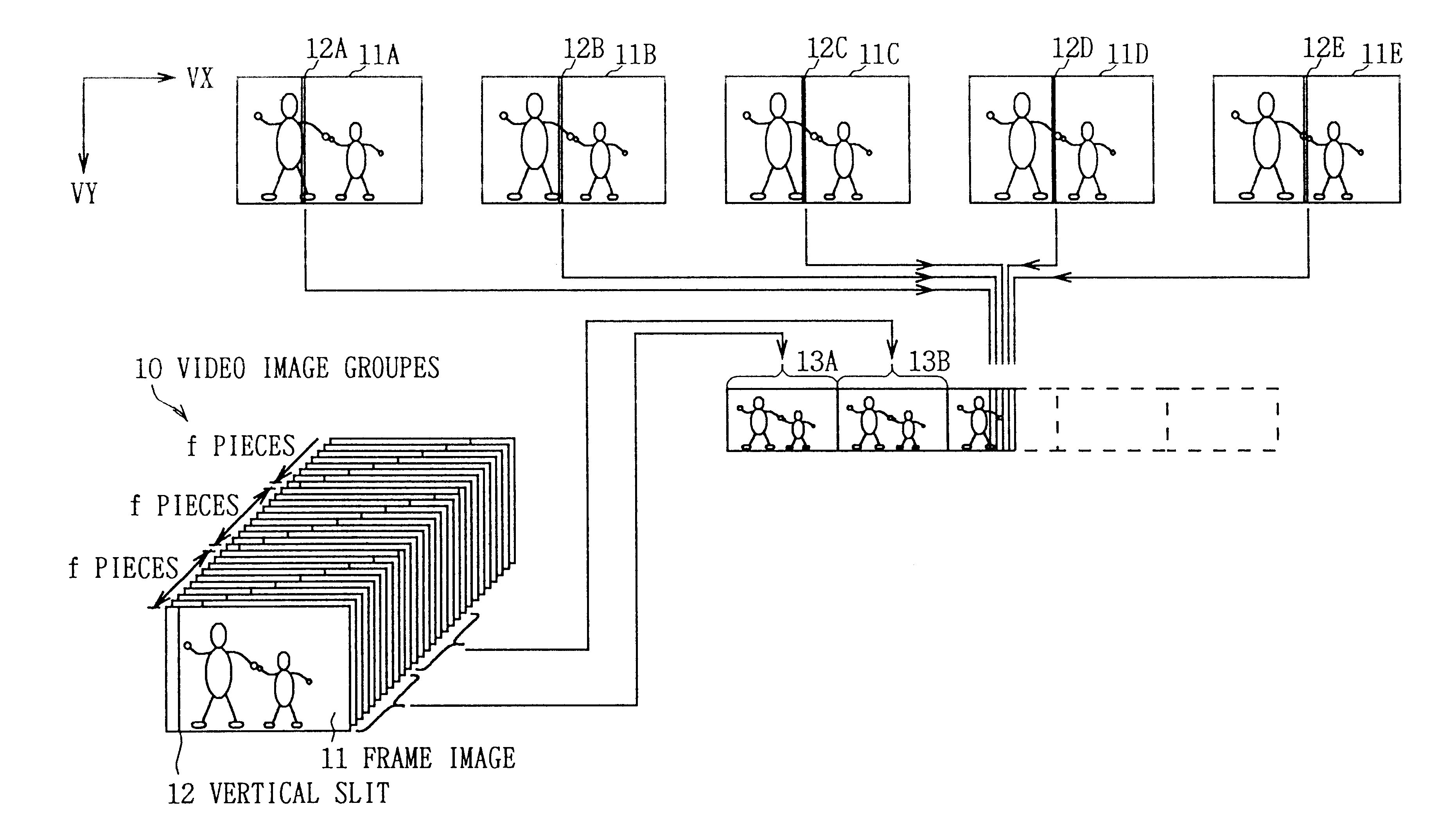 Video material selecting apparatus and method for selecting video material