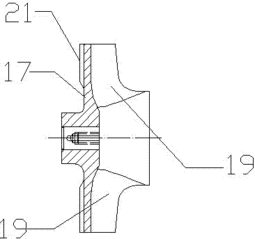 Self-priming non-clogging sewage pump