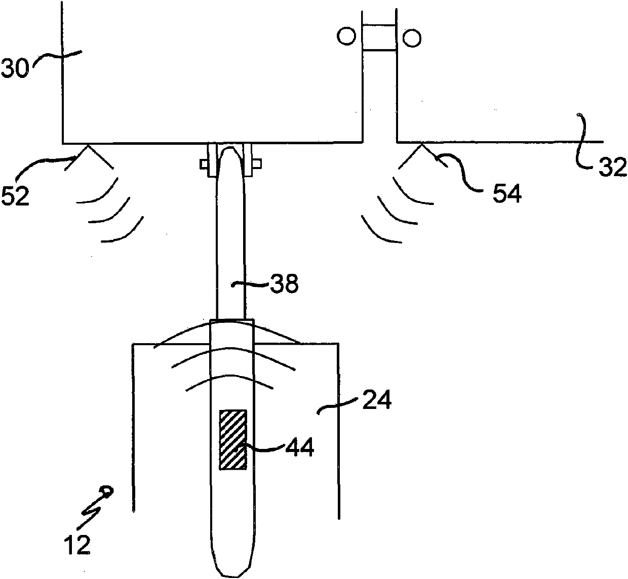 Method for controlling advancing mechanism