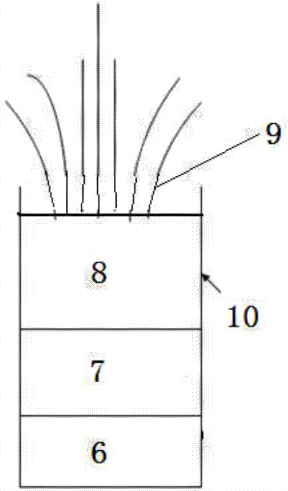 Massaging water-passing water-permeable grass-planted brick with heavy-metal filtering layer and preparation method thereof