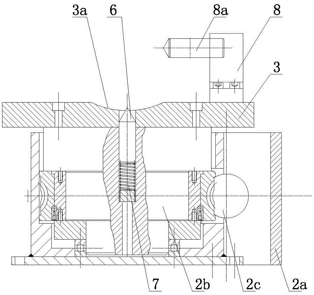 Device for grinding threads of screw rod and screw rod sleeve