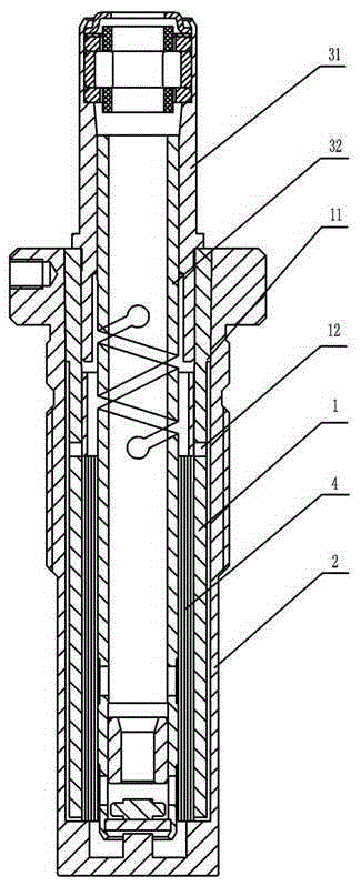 Radial double vibration absorption long refueling cycle spindle pedestal