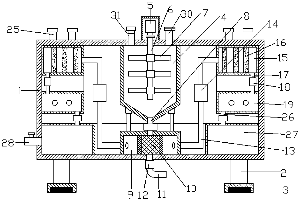 A small industrial wastewater treatment equipment