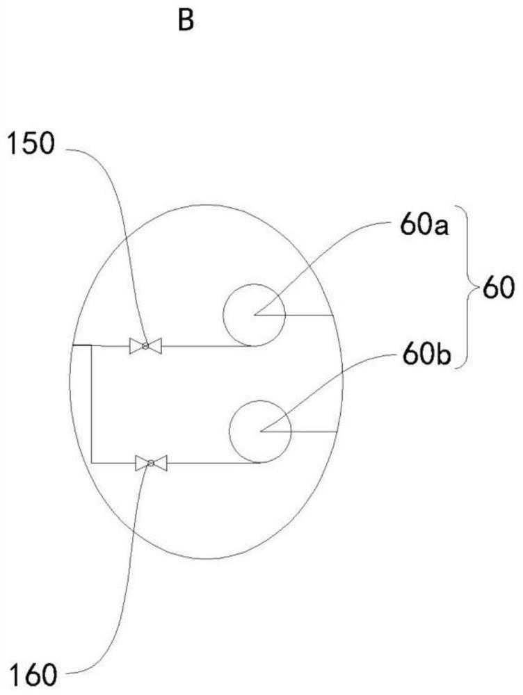 Flue gas waste heat recycling system