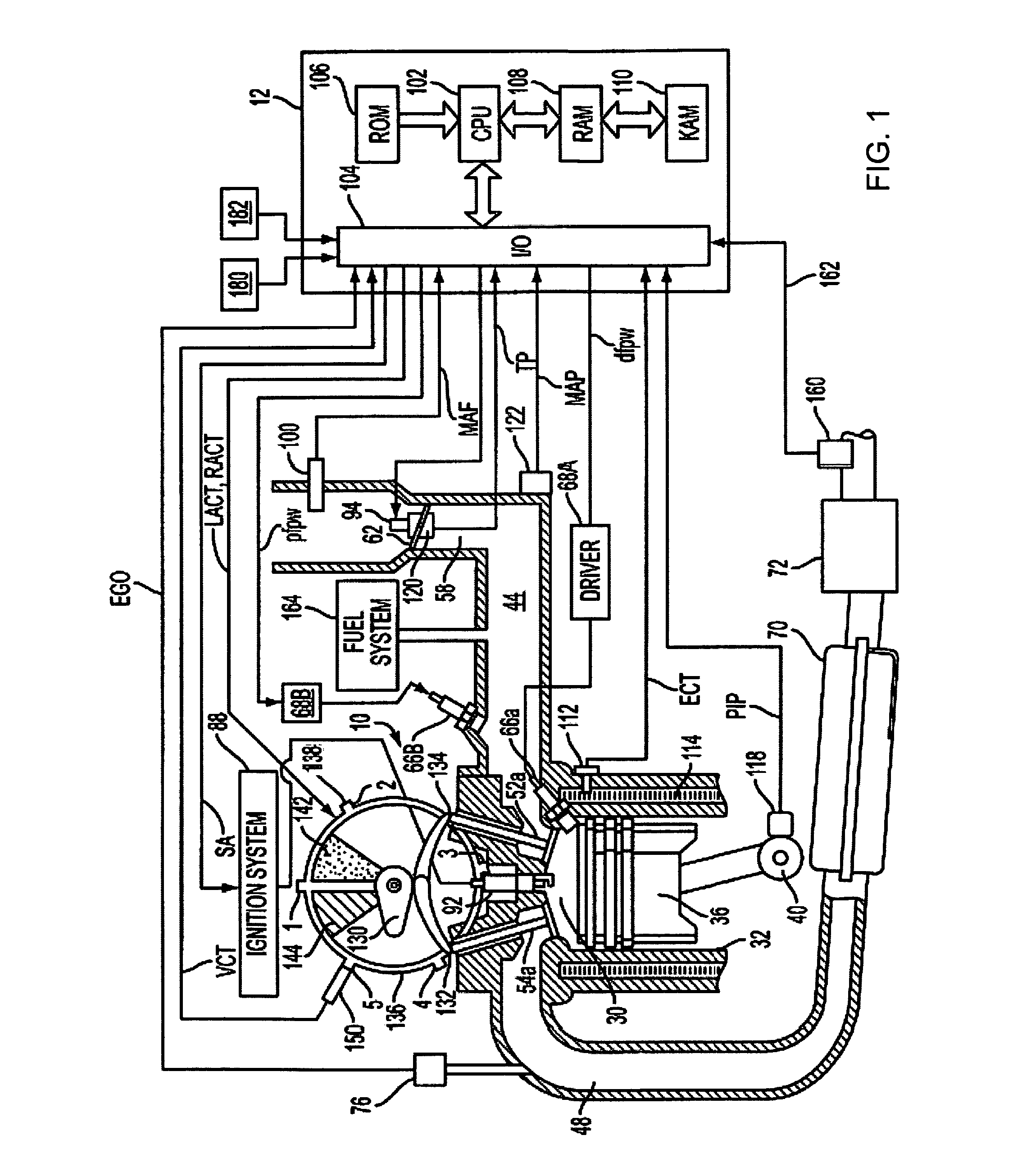 Combustion control system for an engine utilizing a first fuel and a second fuel