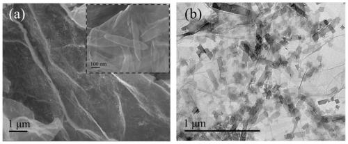 Low-temperature ultrafast preparation method of ultrafine Fe3O4/RGO compound