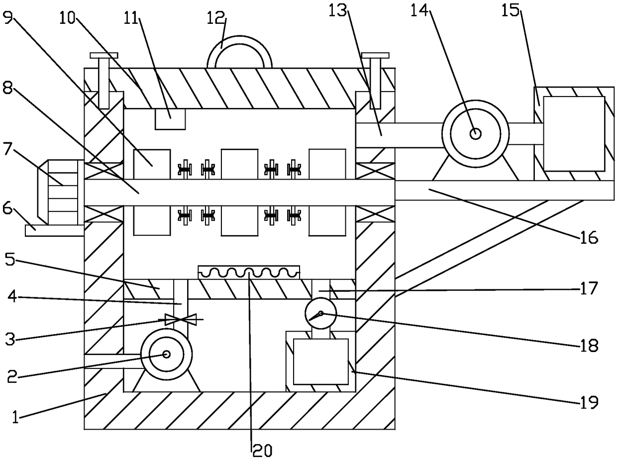 Surface machining device for neurological operation scalpel