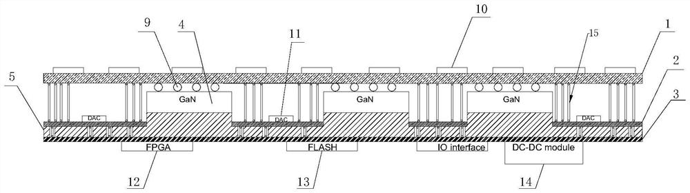 A high-power tile-type phased array antenna