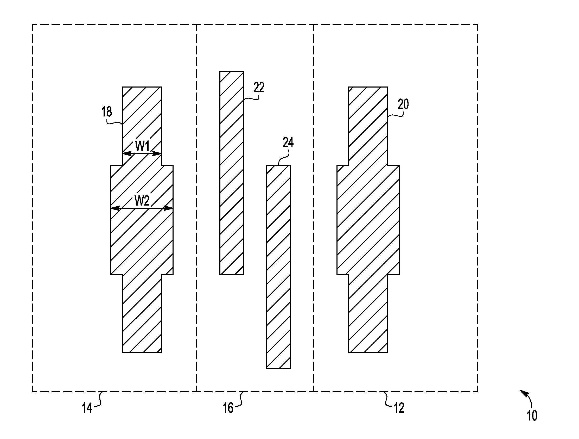 Dual port static random access memory cell layout