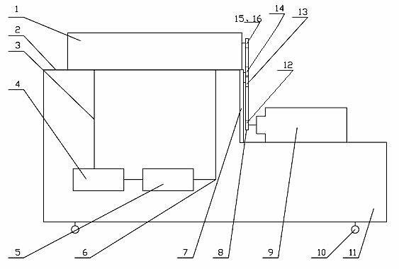 Test bed for valve actuating mechanism of engine with top-mounted cam shafts