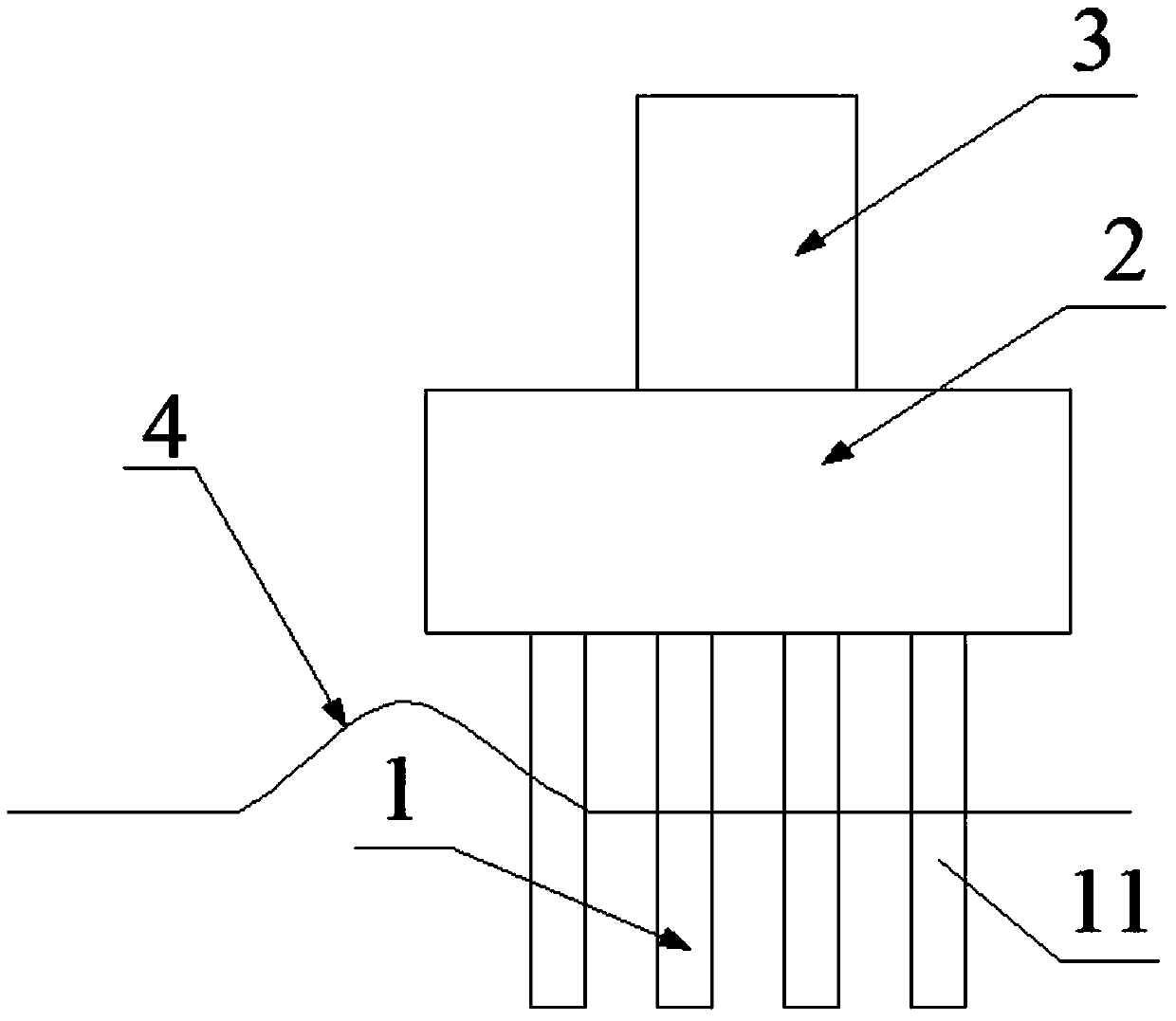 A Calculation Method of Wave Force on Foundation of Cross-sea Bridge