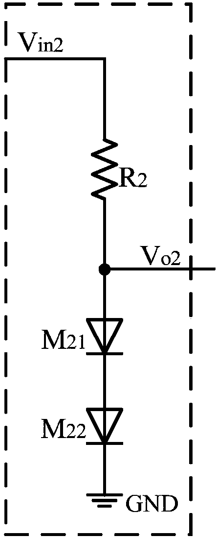 Biasing circuit and integrated module based on GaAs PHEMT (pseudomorphic high-electron-mobility transistor) process