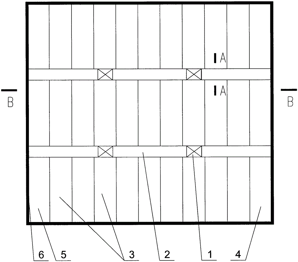 A two-way self-supporting building formwork system