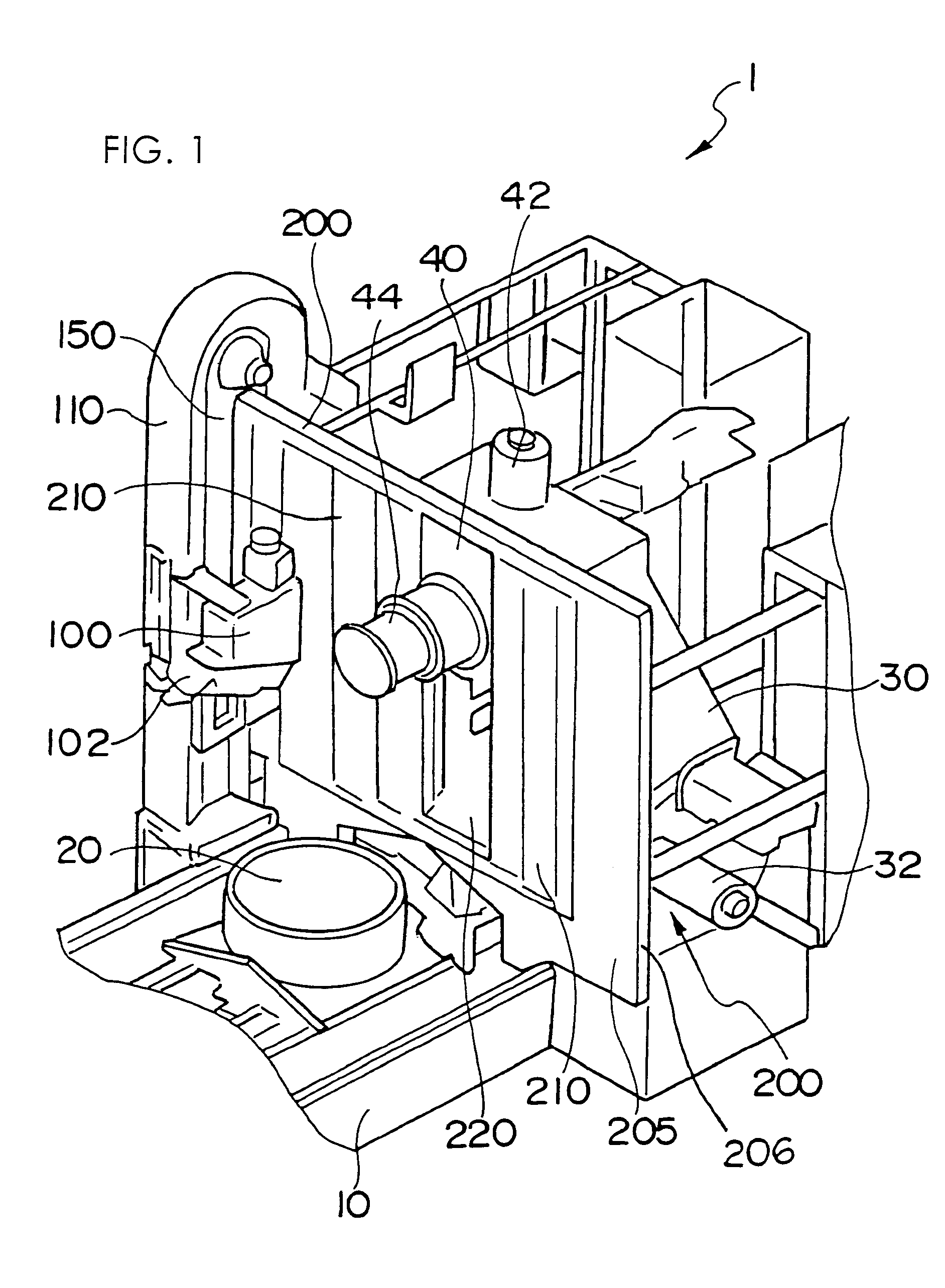 Horizontal machining center