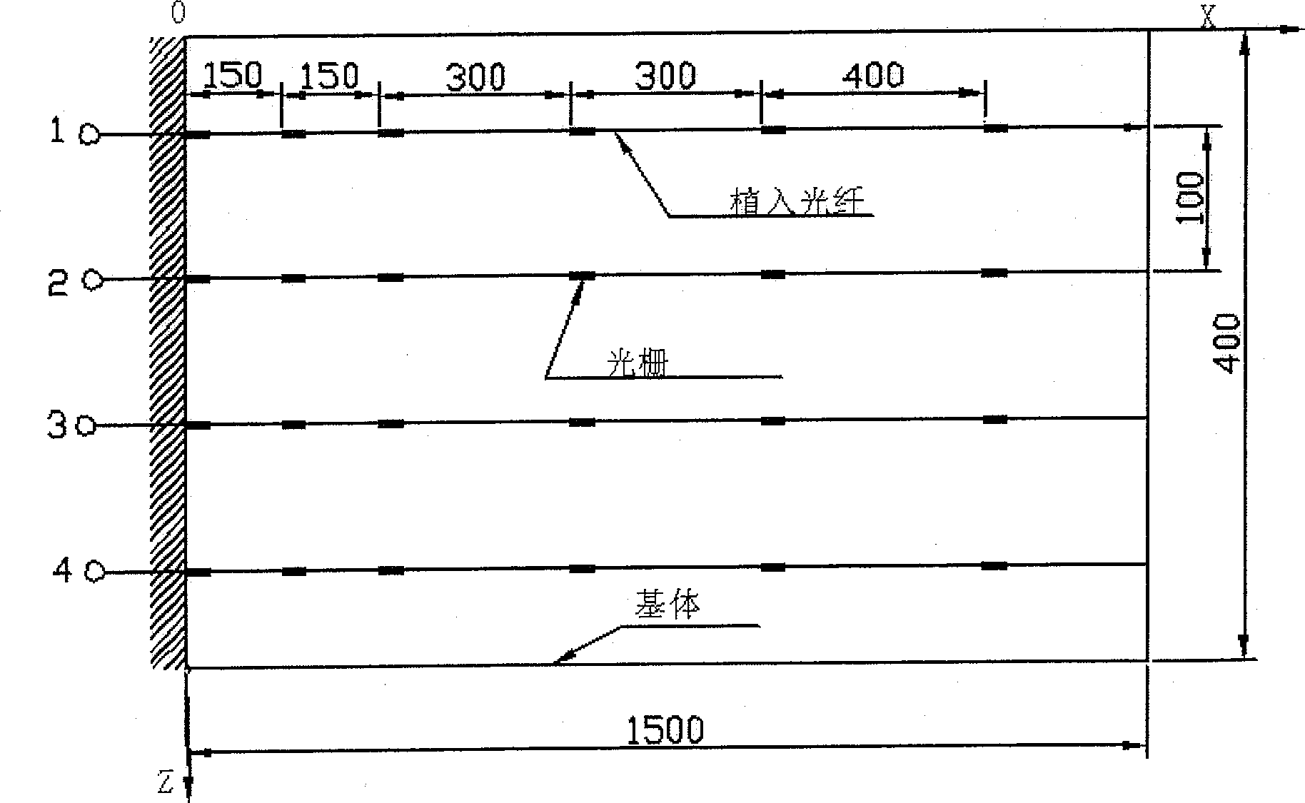Detecting system and method for curved surface vibration deformation