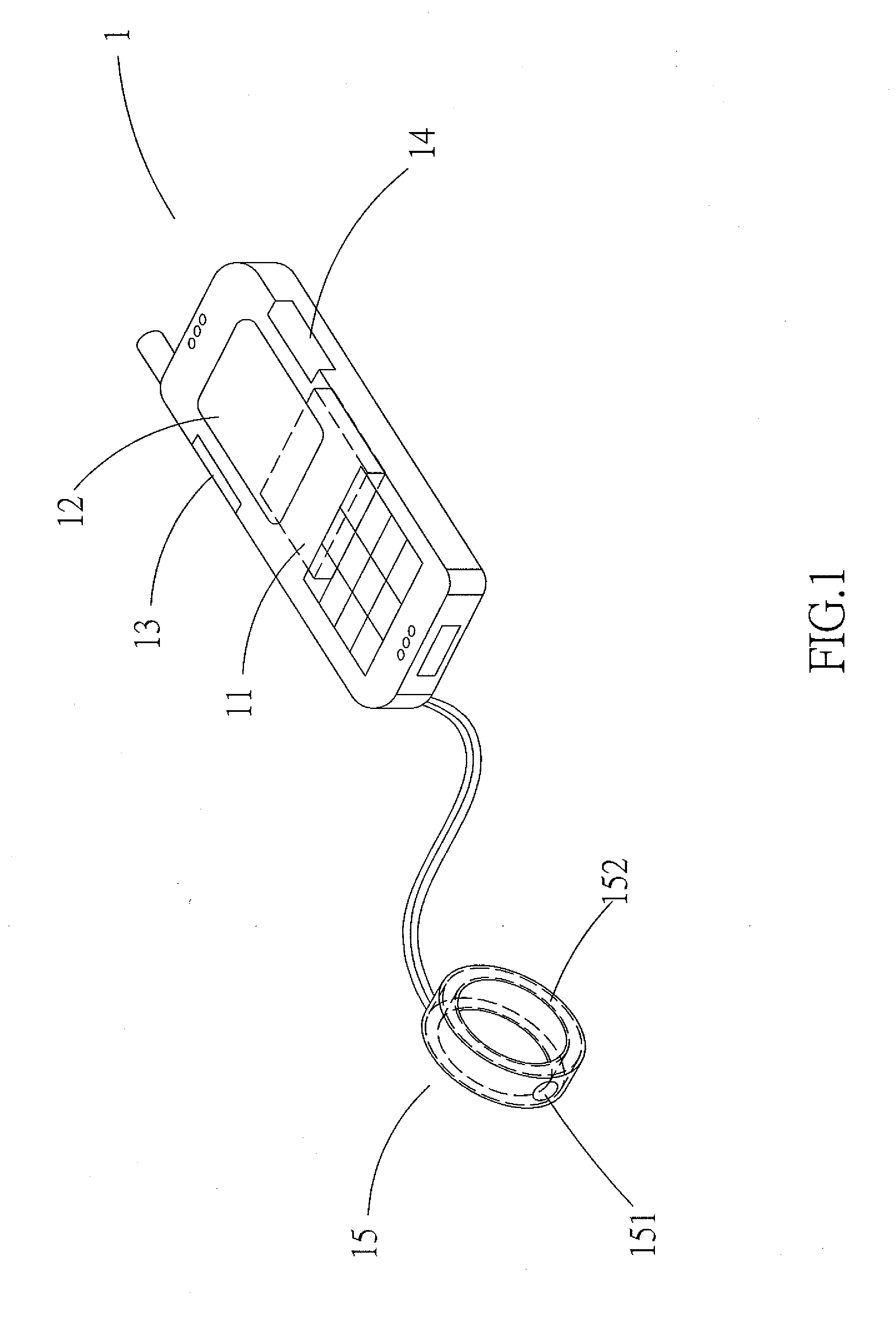 Mobile phone with vital signs measurement and display capabilities