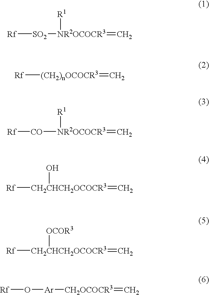 Aqueous water-and oil-repellent dispersion