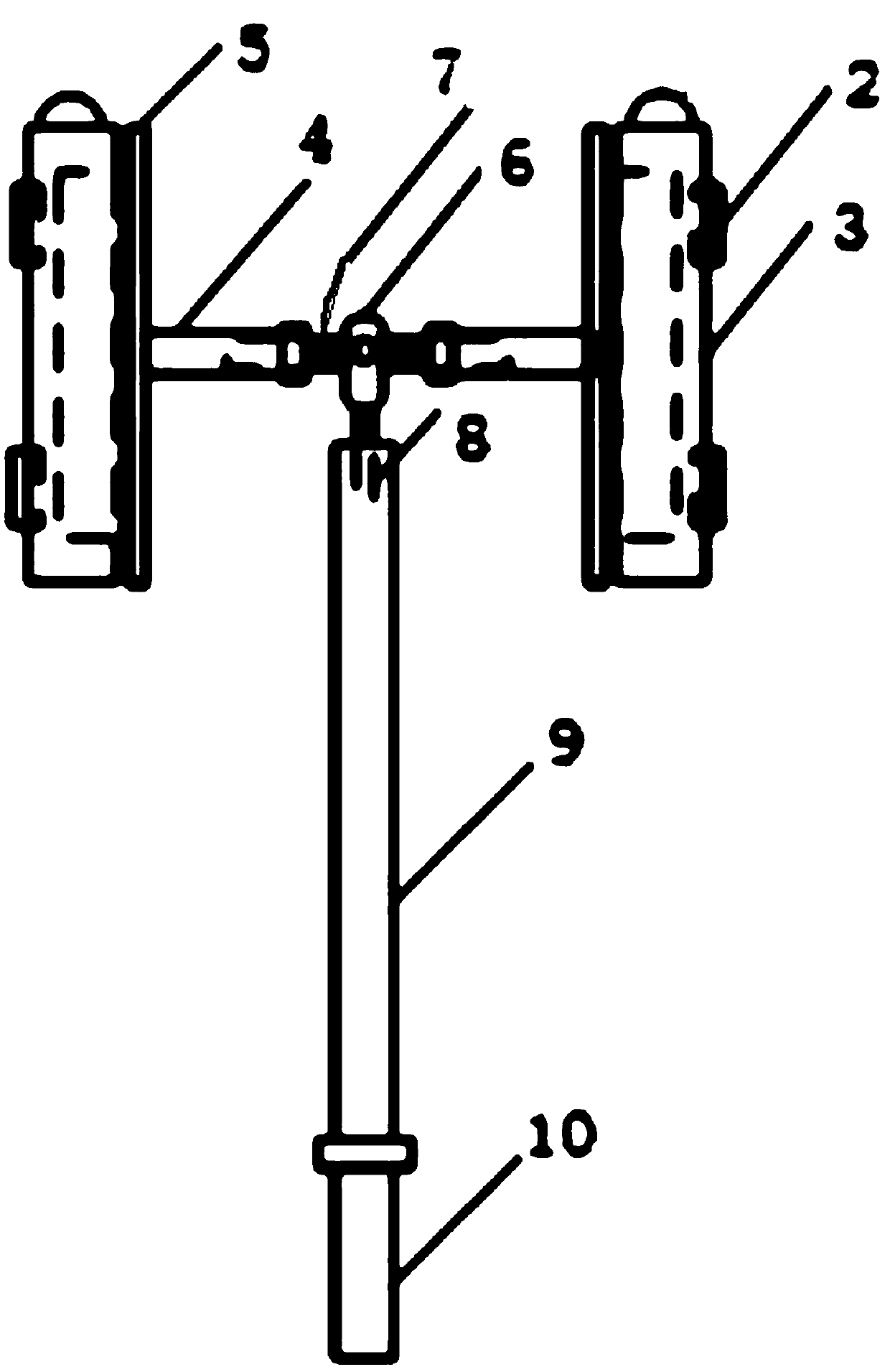 Auxiliary tool general for one-time nuclear phase of switch cabinet