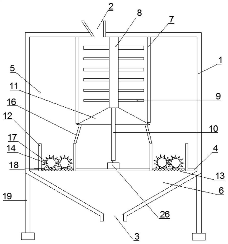 Coating processing device