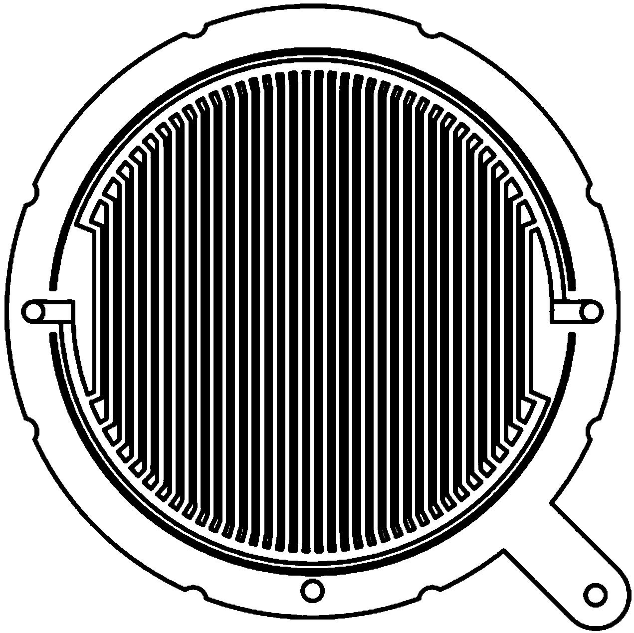 Proton exchange membrane water electrolysis device