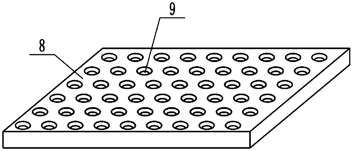 Seedling cultivation rack convenient to adjust planting height