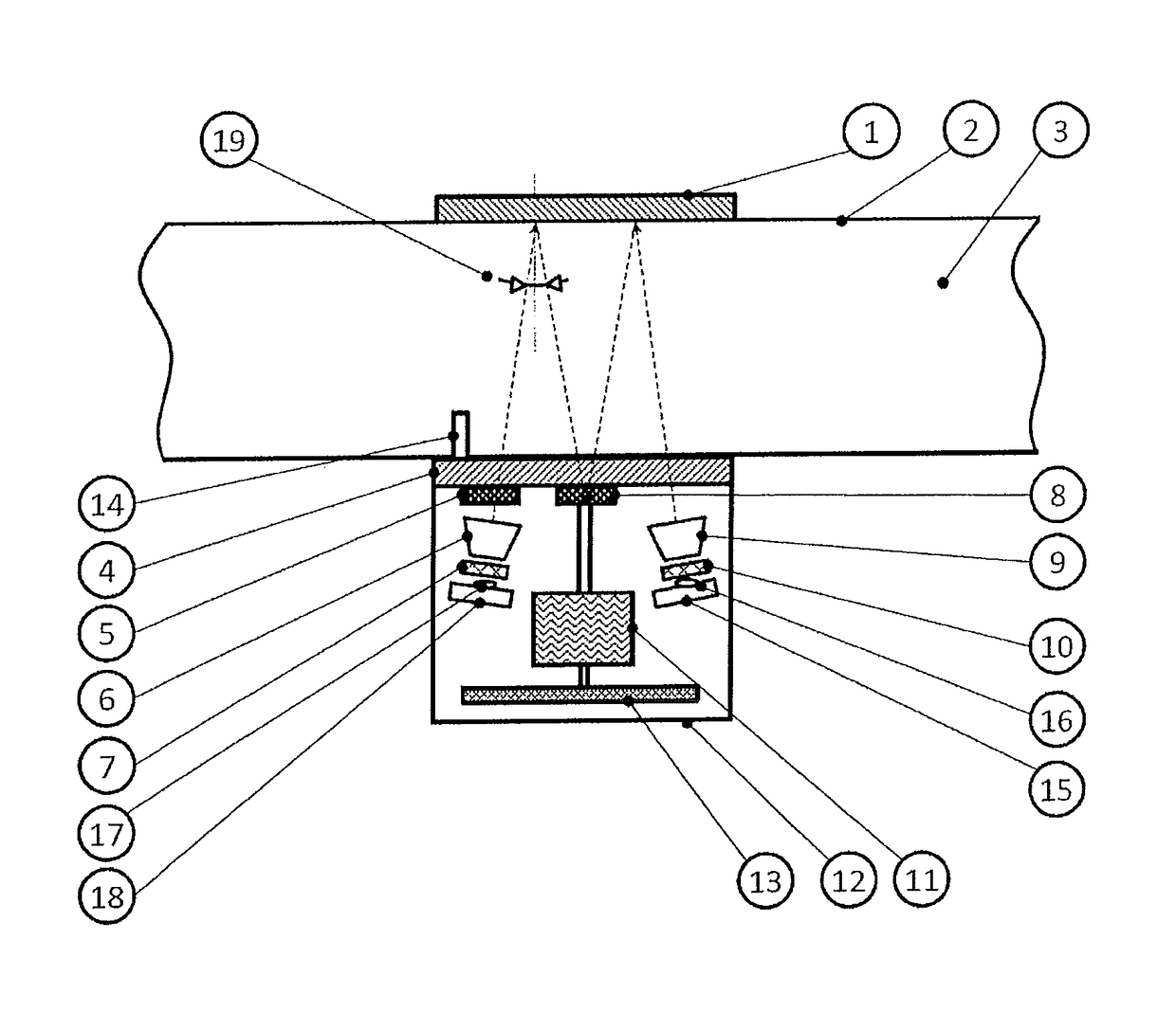 Device for optically determining the concentration of alcohol and carbohydrates in a liquid sample