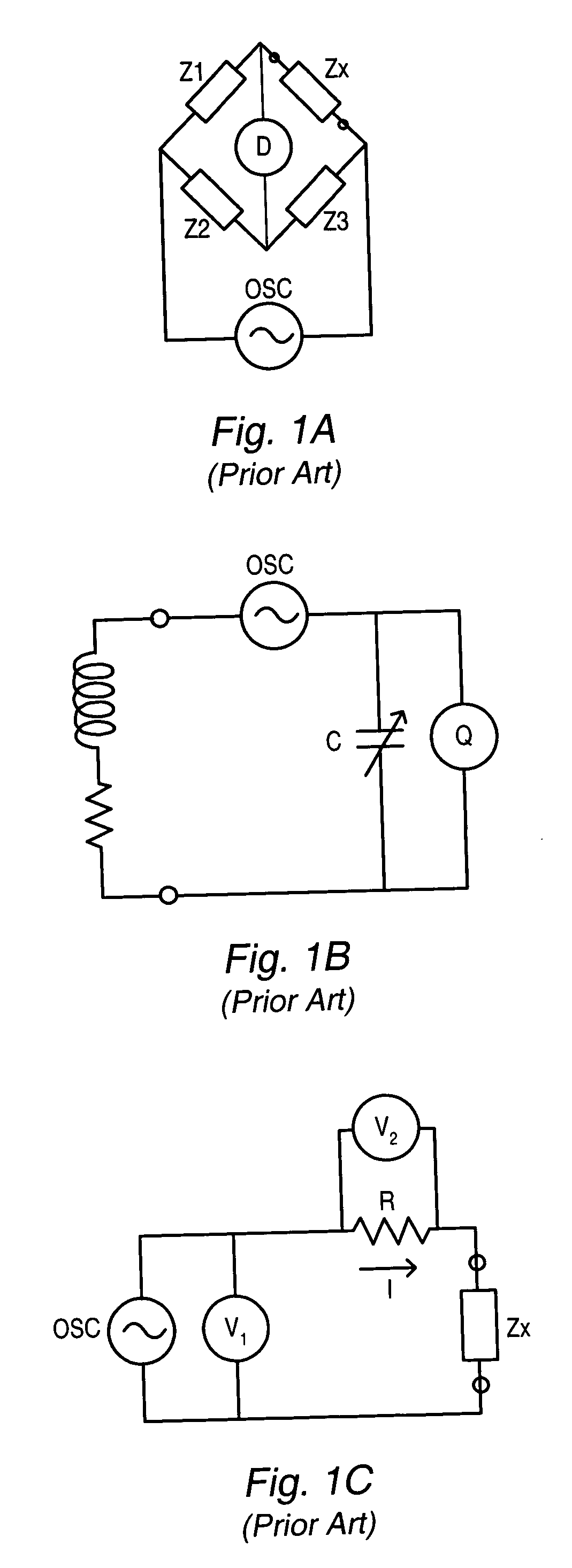 Capacitance, inductance and impedance measurements using multi-tone stimulation and DSP algorithms