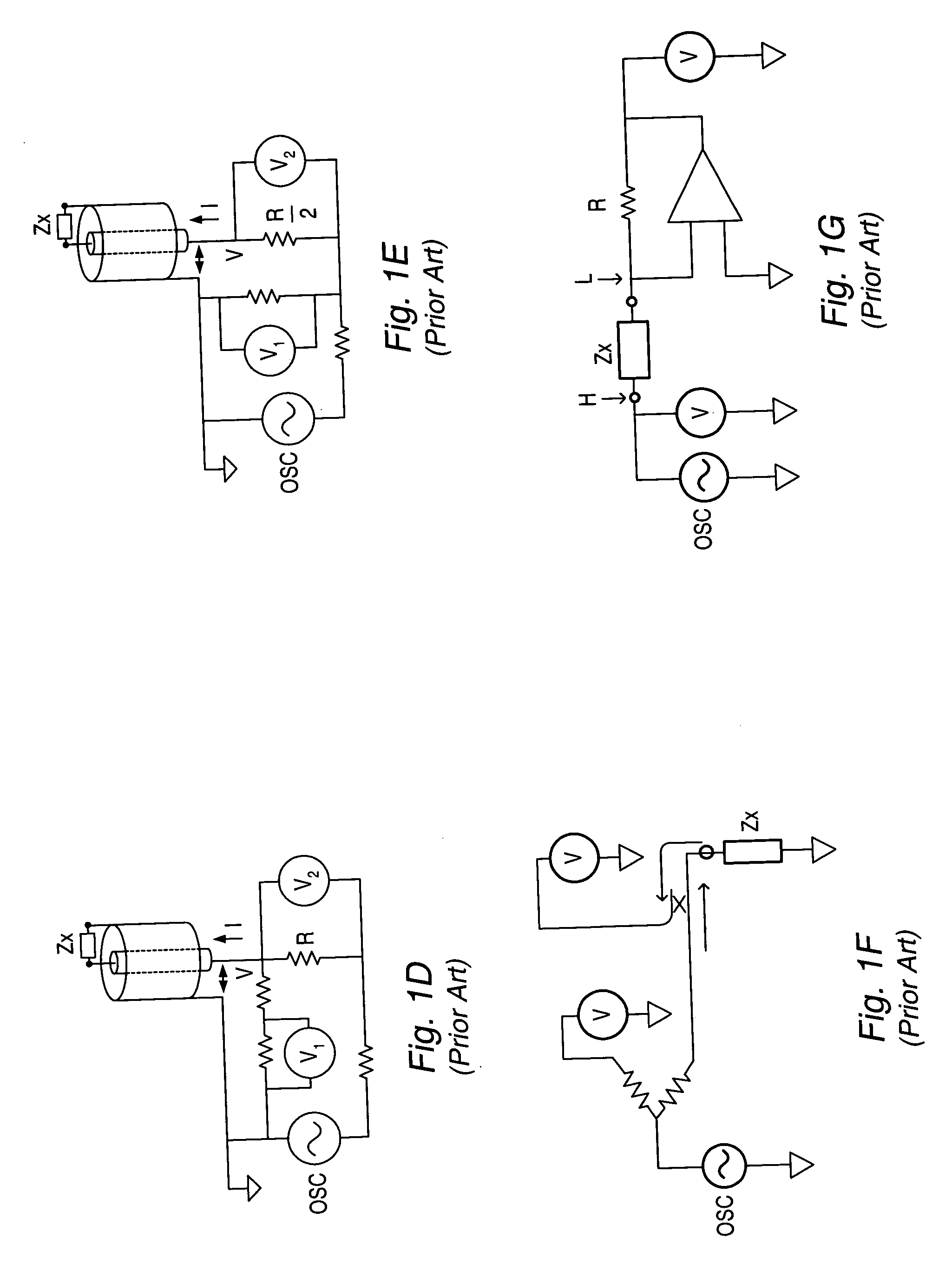 Capacitance, inductance and impedance measurements using multi-tone stimulation and DSP algorithms