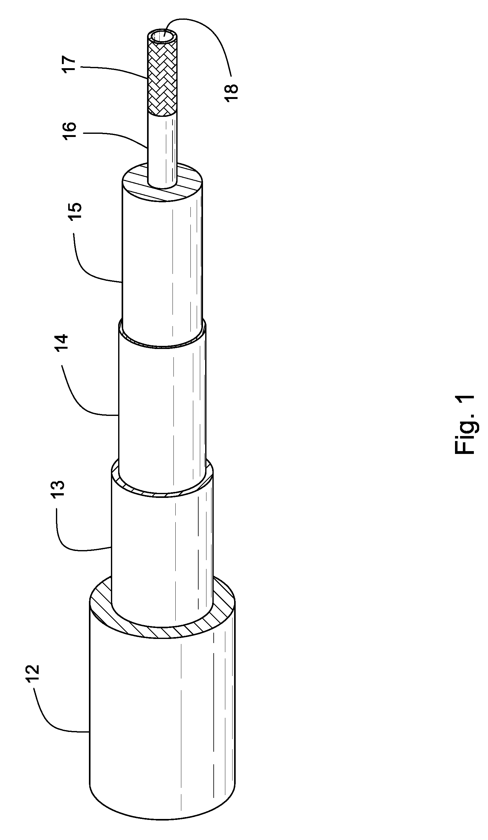 Load-Resistant Coaxial Transmission Line