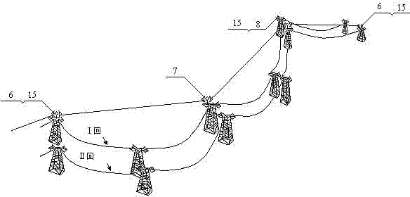 On-line monitoring system of high-altitude and high-voltage power transmission line