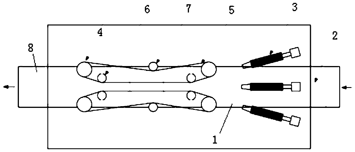 Method for removing fish scales with high-pressure water