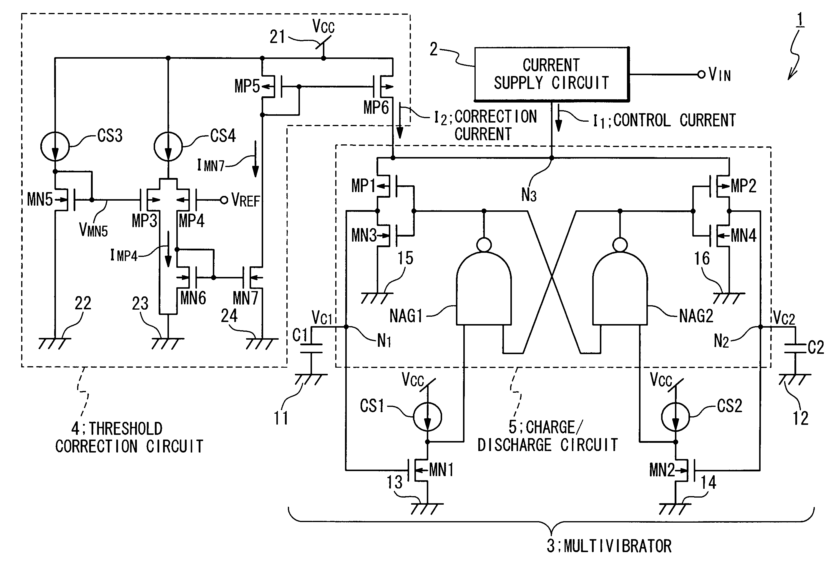 Oscillation circuit and operation method thereof