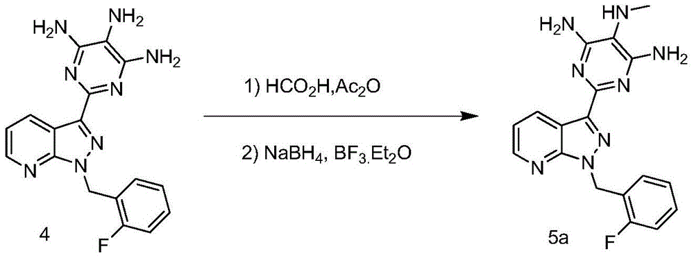 A kind of synthetic method of riociguat