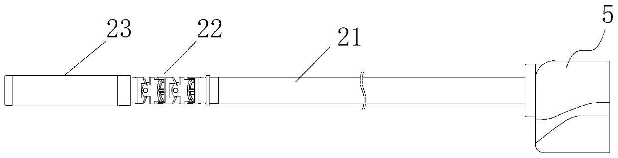 Tissue detection device in minimally invasive surgery