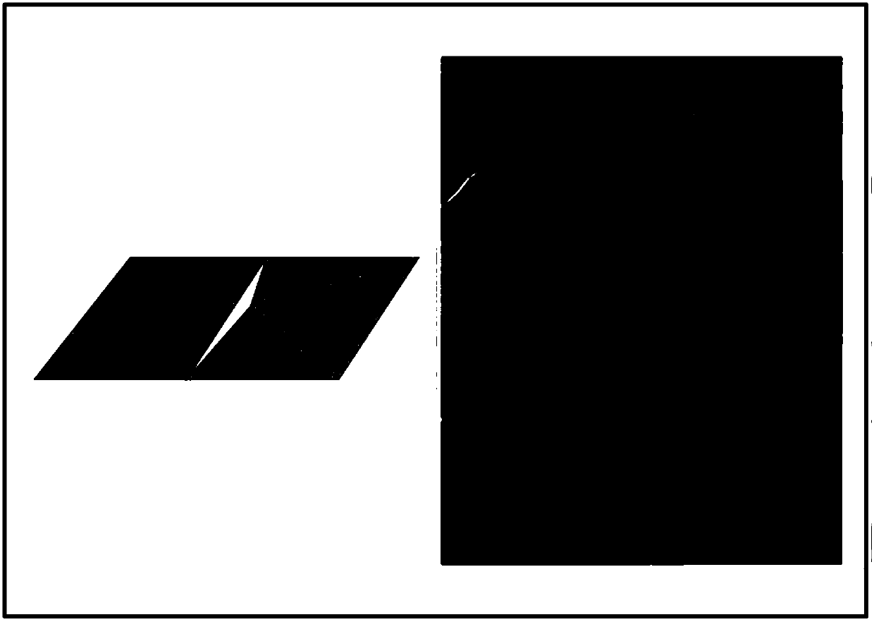 A method and device for constructing a topographic map based on a polyquadron grid