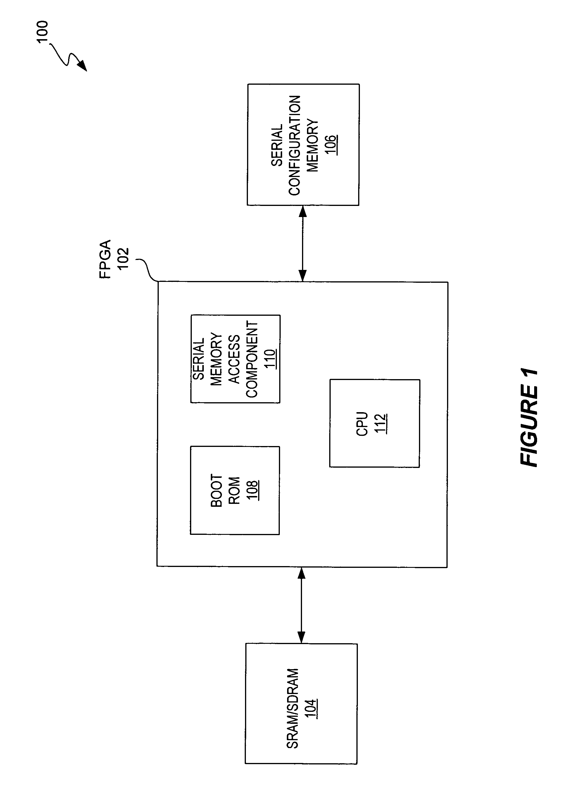 Booting mechanism for FPGA-based embedded system