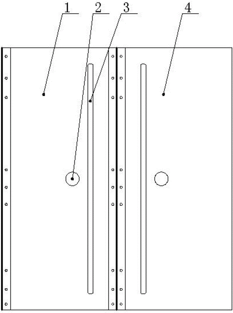 Pocket double gripper opening template