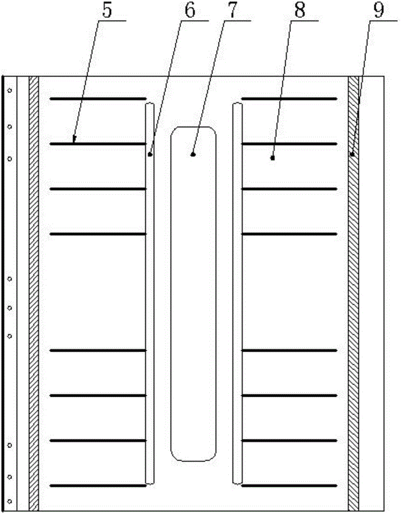 Pocket double gripper opening template