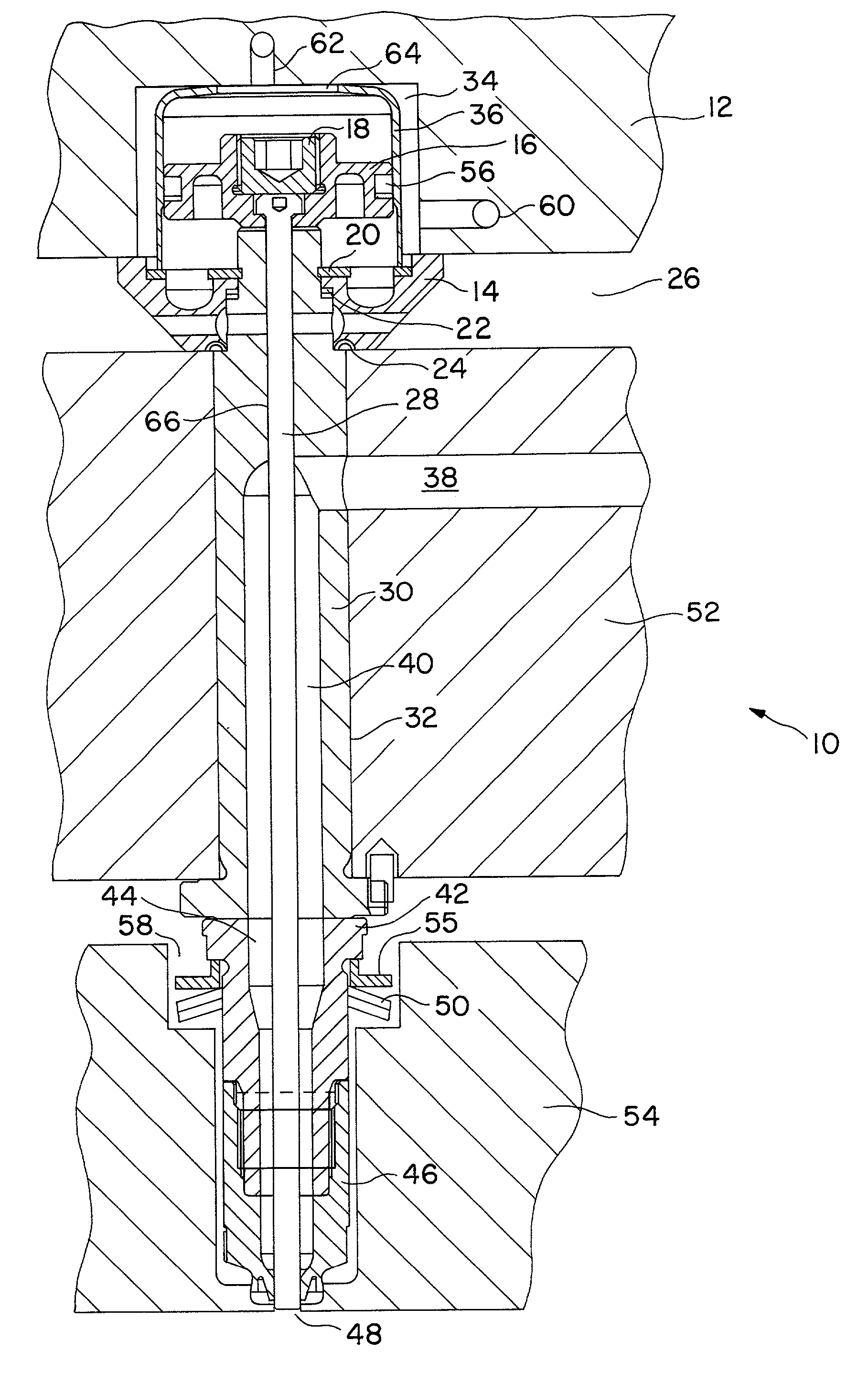 Injection molding nozzle