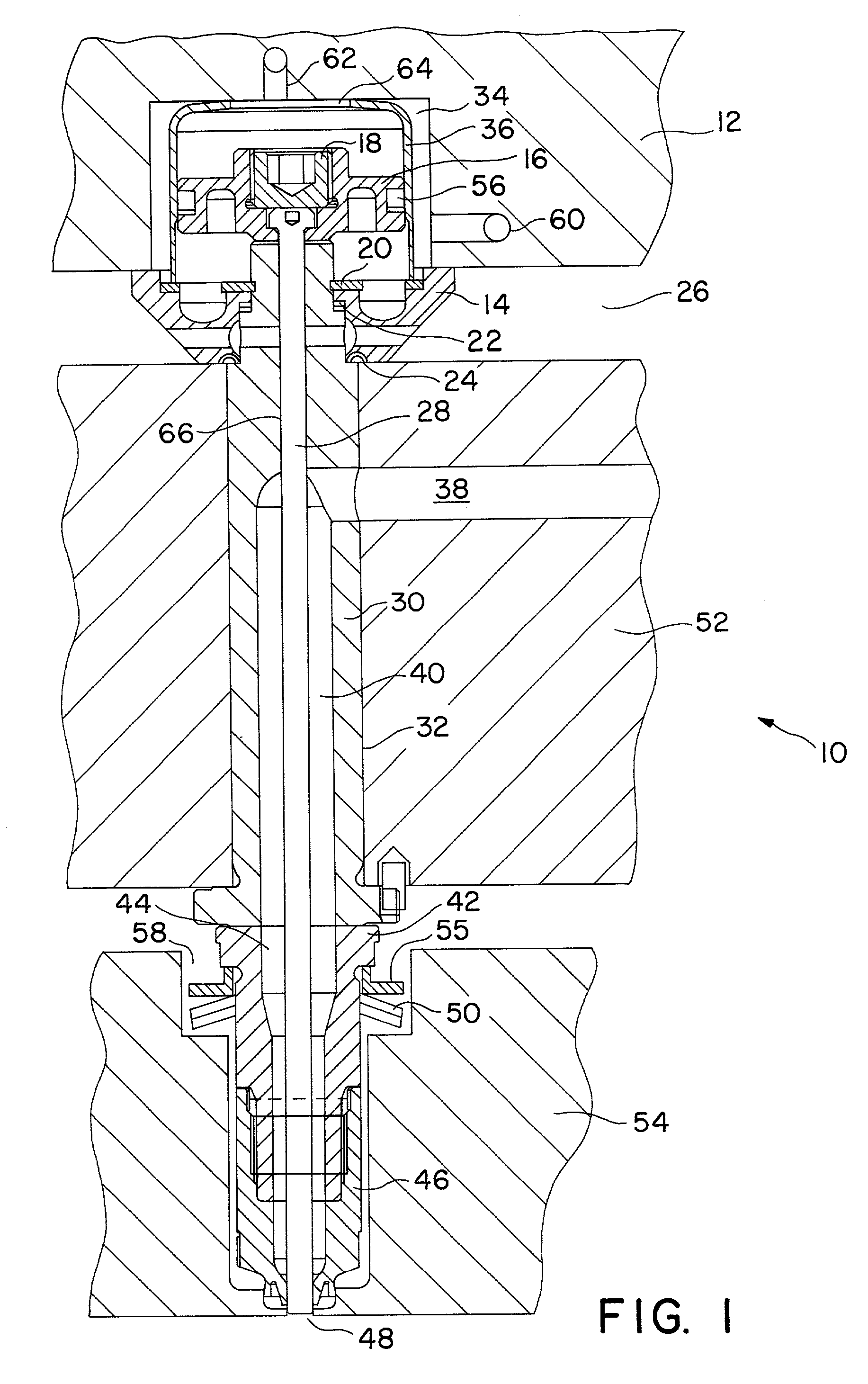 Injection molding nozzle