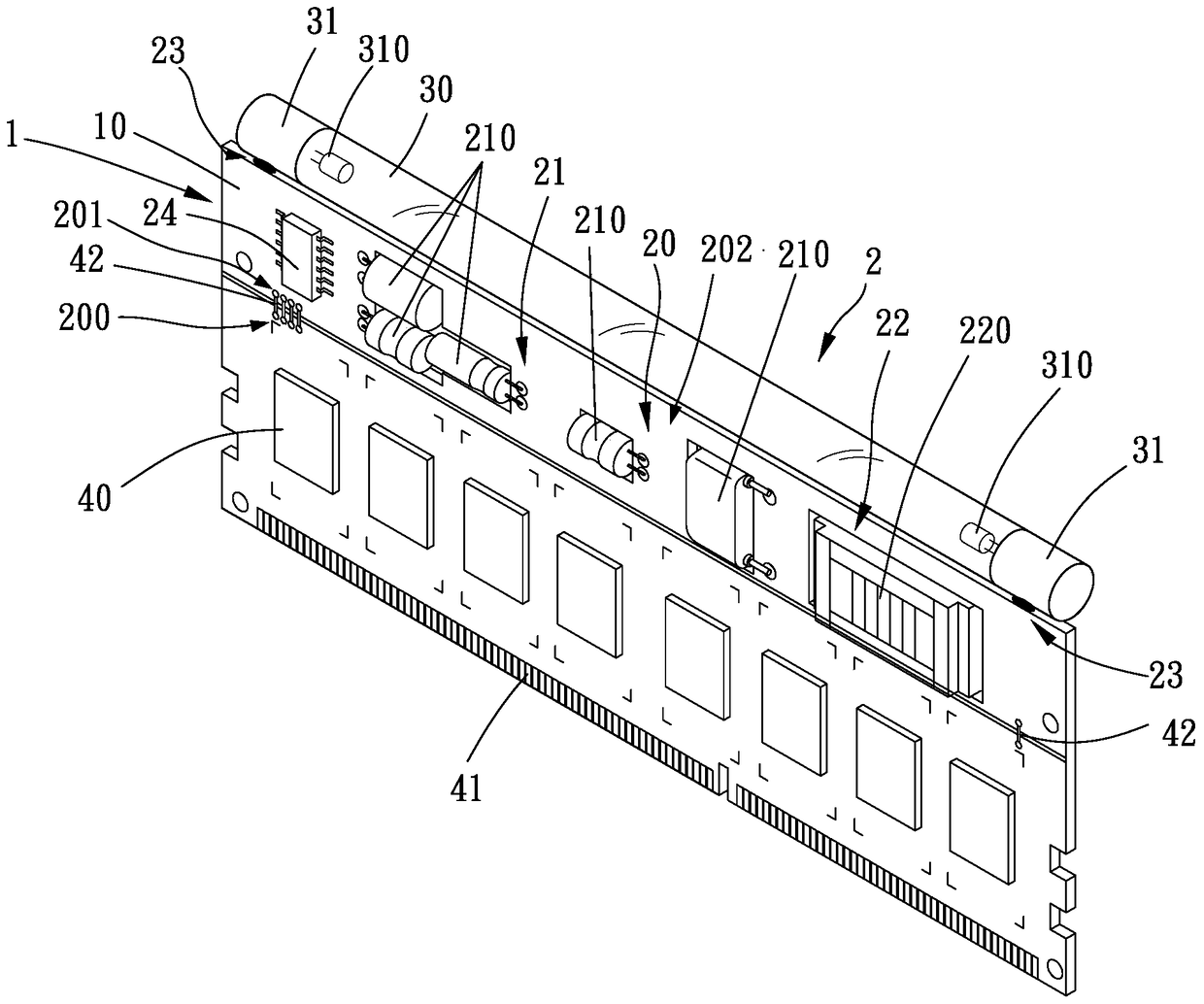 Electronic device and its circuit module