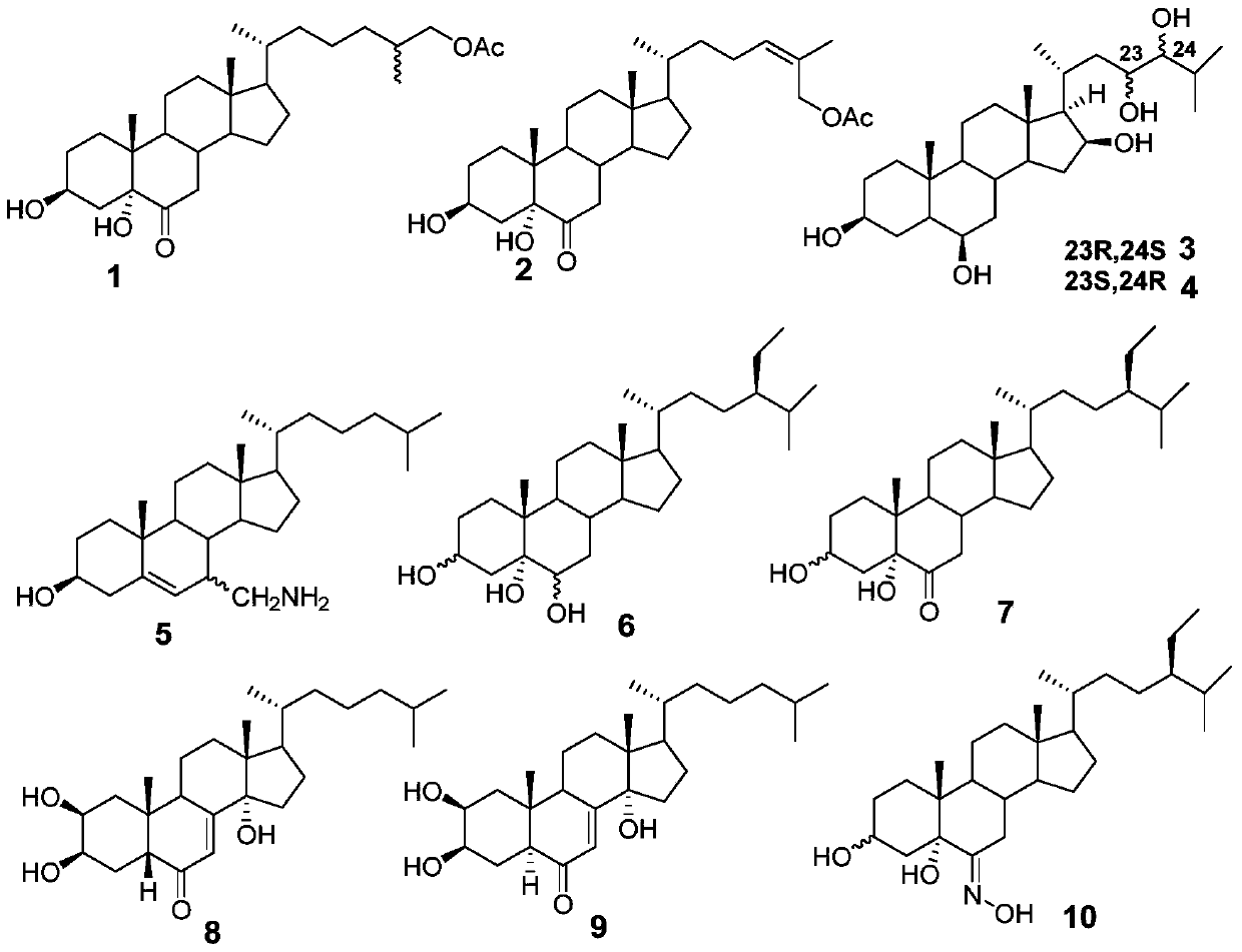 A steroidal antiviral agent